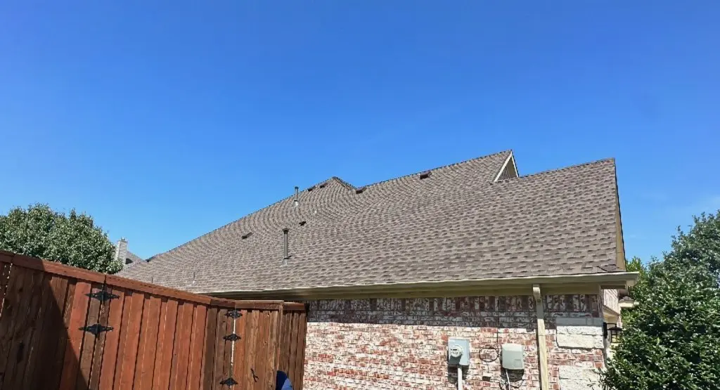 Completed roof replacement project in Fillmore